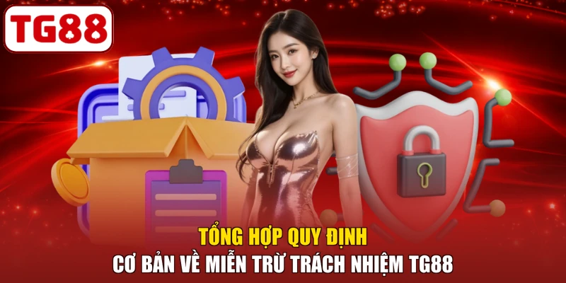 Tổng hợp quy định cơ bản về miễn trừ trách nhiệm TG88